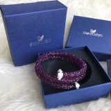 Swarovski Crystaldust Double Bracelet in Purple AYST/STS